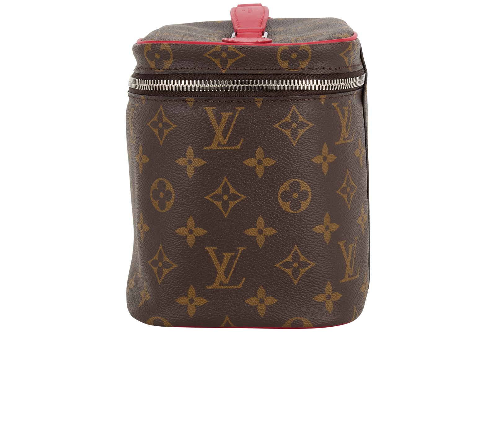 Louis Vuitton Nice BB Toiletry Bag, &pound;650, Accessories, Brown/Red, Canvas, Bottom view